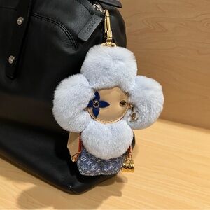 Louis Vuitton Vivienne Fashionista Bag Charm Blue
